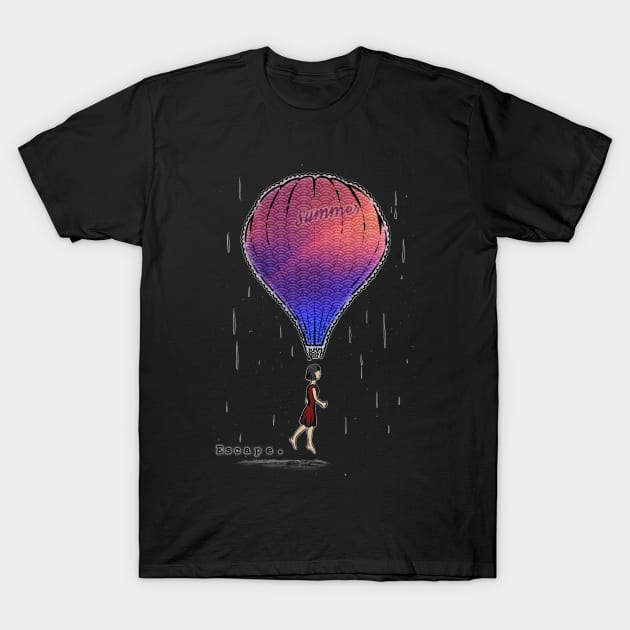 The Escapist (Dream of Summer) T-Shirt by AnimaSomnia